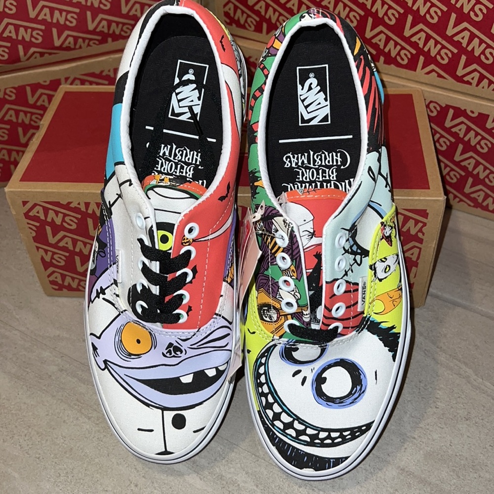🎄Disney x Vans Era Halloween town nightmare before Christmas Sneakers 💀 - Picture 5 of 11